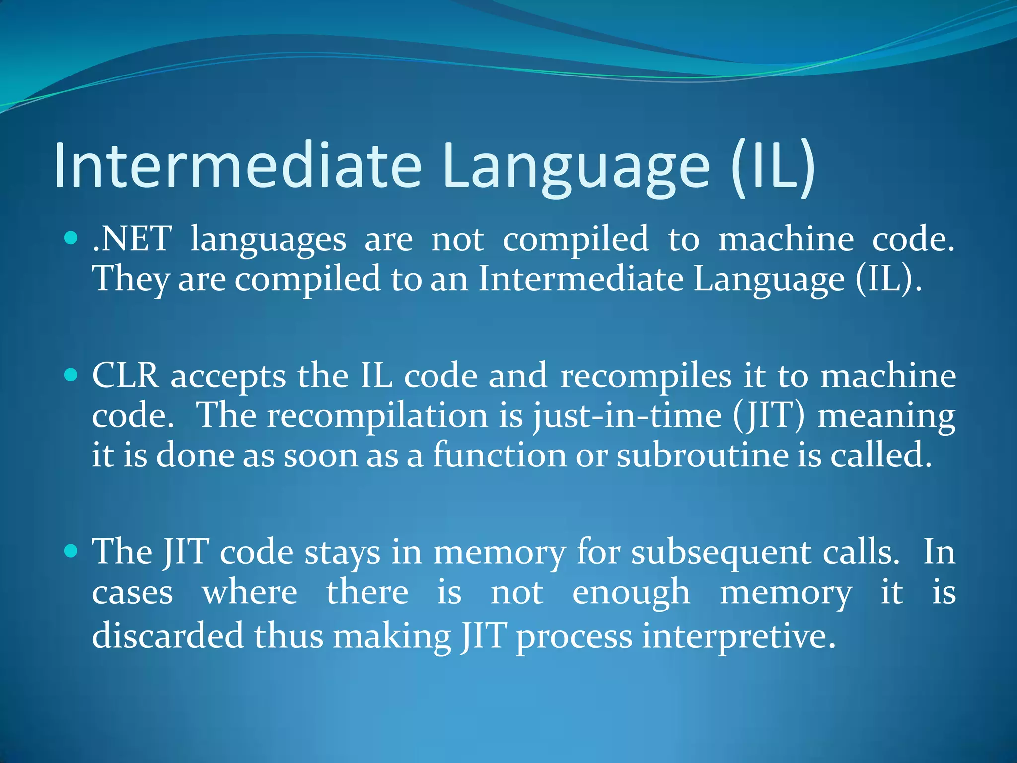 Meta-data in a language agnostic fashion.