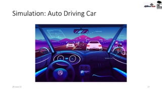 Simulation: Auto Driving Car
24-June-21 17
 