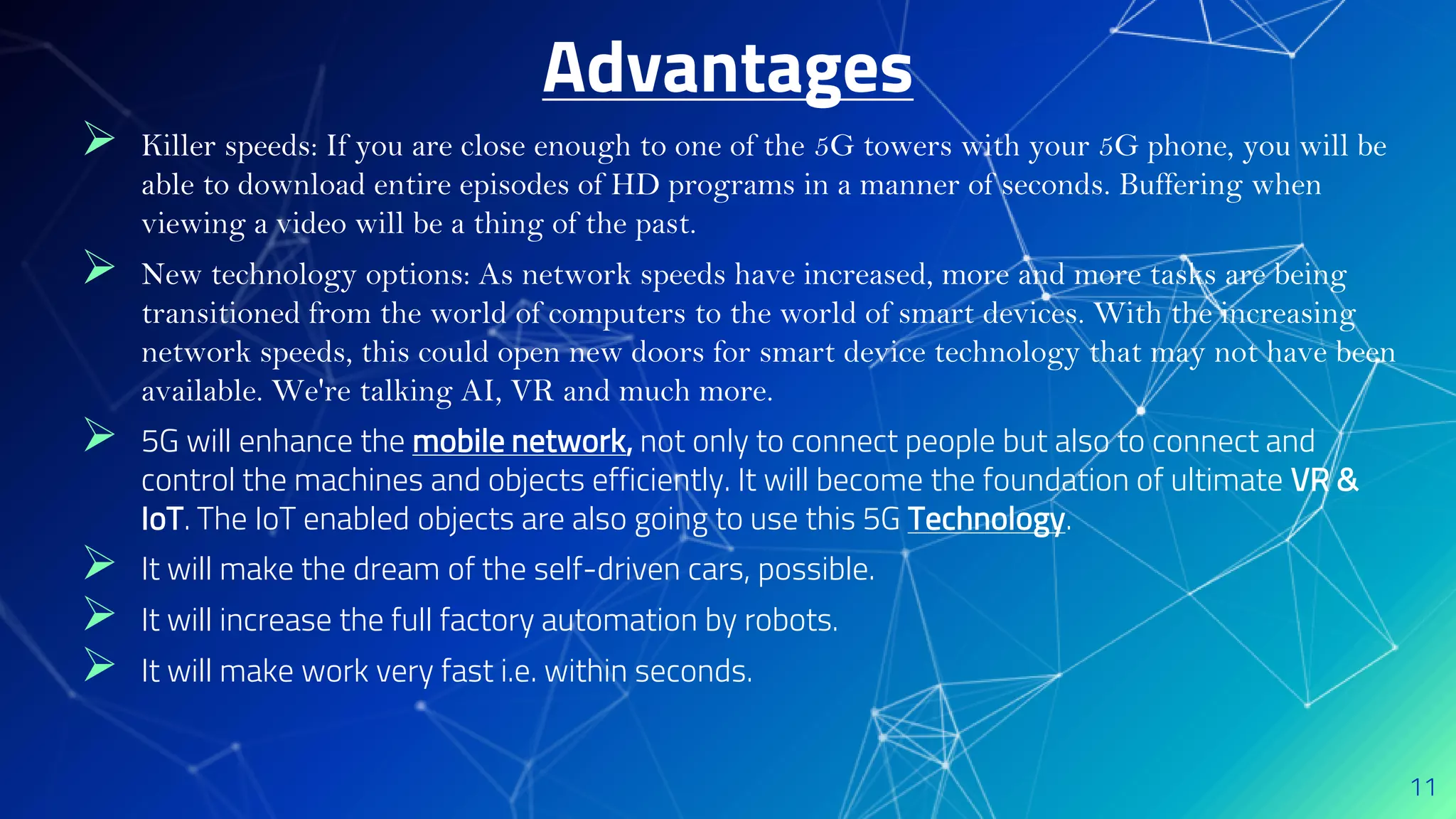 Introduction to 5g technology | PPTX