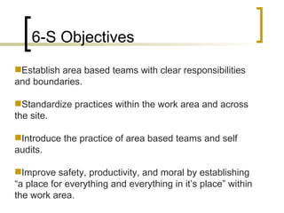 Introduction To 6 S | PPT