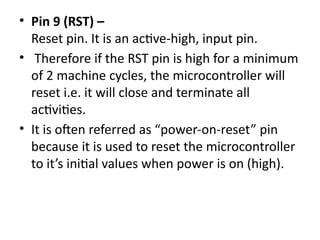 Introduction to 8051 Microcontroller .pptx
