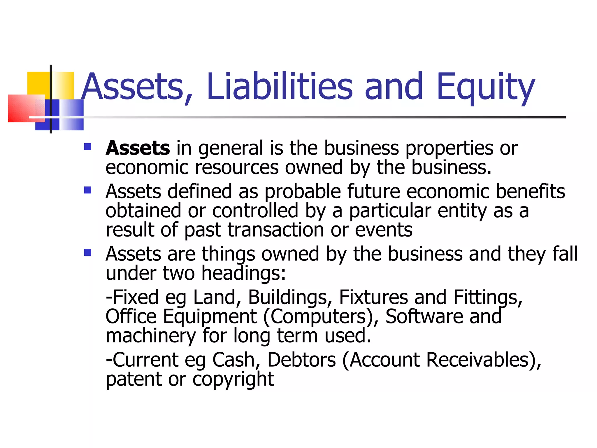 Introduction to acccounting chapter 2 new | PPT