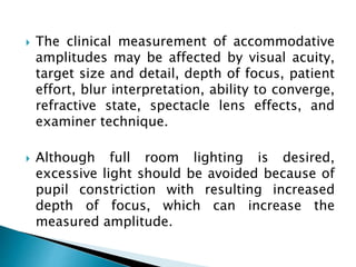 Introduction to accommodative and binocular anomalies | PPTX