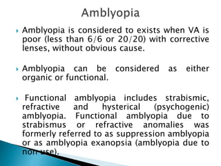 Introduction to accommodative and binocular anomalies | PPTX