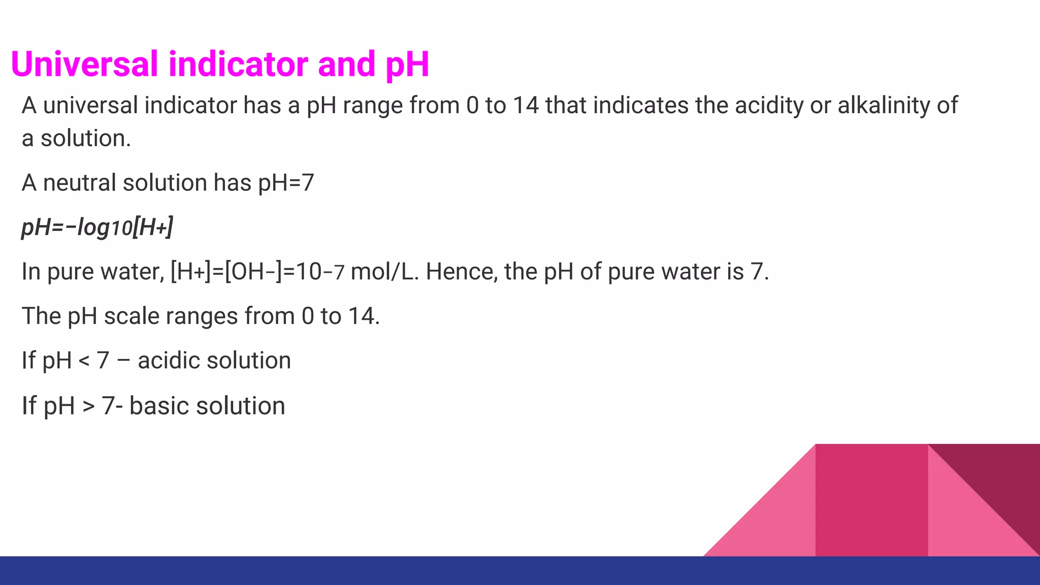 Introduction to acids,bases and salts