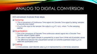 Introduction to Analog to digital and Digital to analog conversion ...