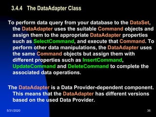 Introduction to ado.net