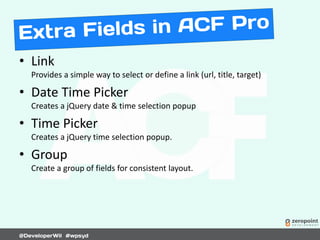 Introduction to Advanced Custom Fields | PDF