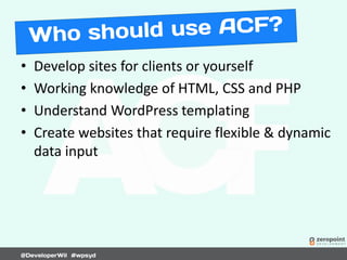 Introduction to Advanced Custom Fields | PDF