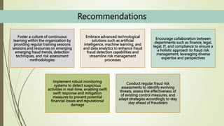 Introduction to Advanced Fraud Risk Management Analysis | PPTX