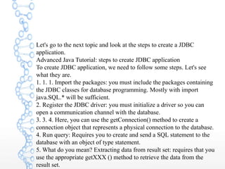 Introduction to advanced java | PPTX
