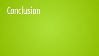 Conclusion
 