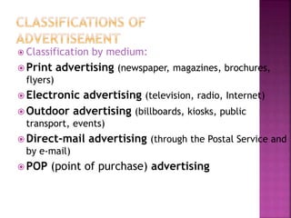 Introduction to Advertising powerpoint pptpptx | PPTX