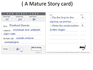 ( A Mature Story card)
 