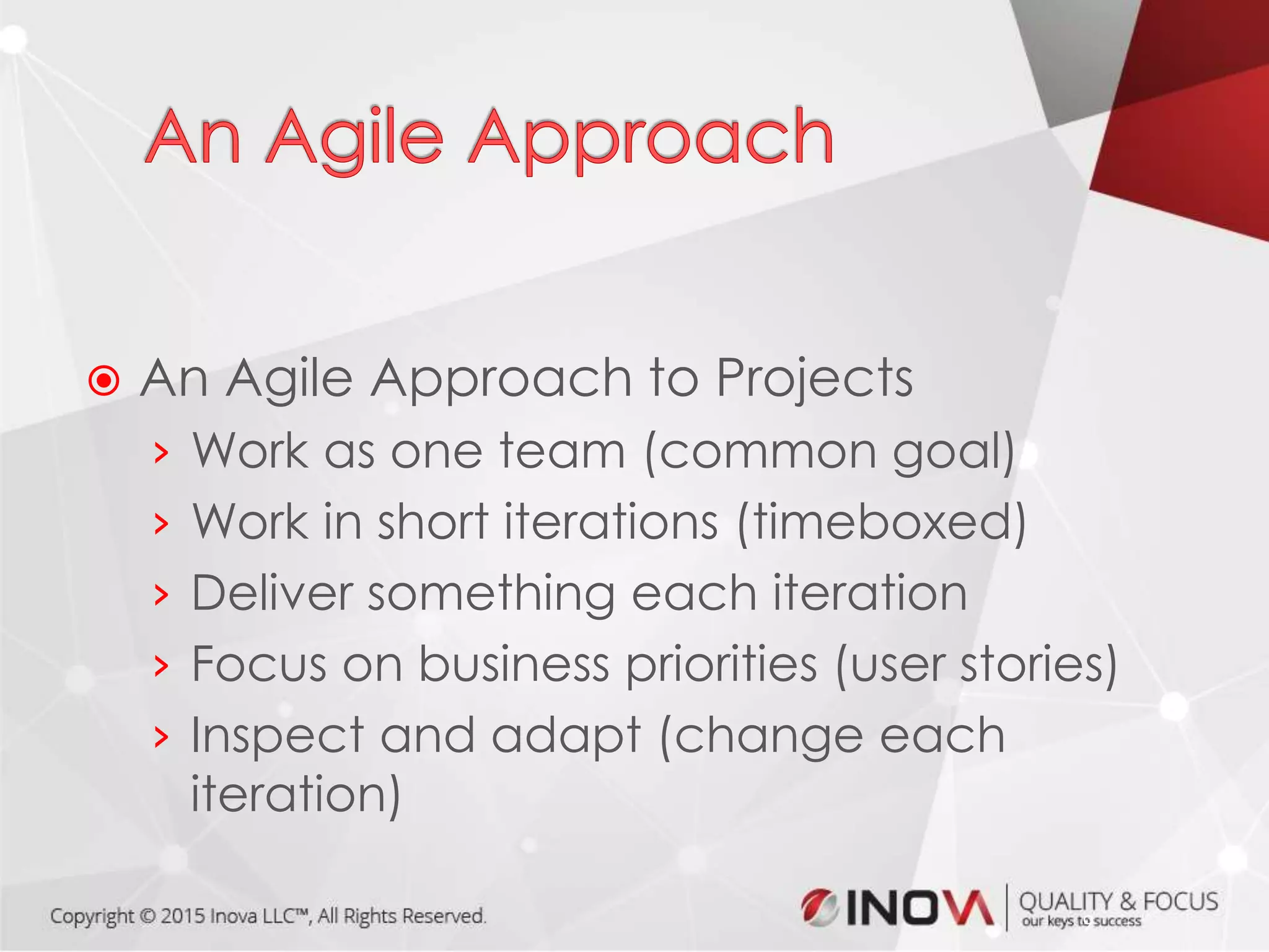 Introduction to agile estimating and planning ppt