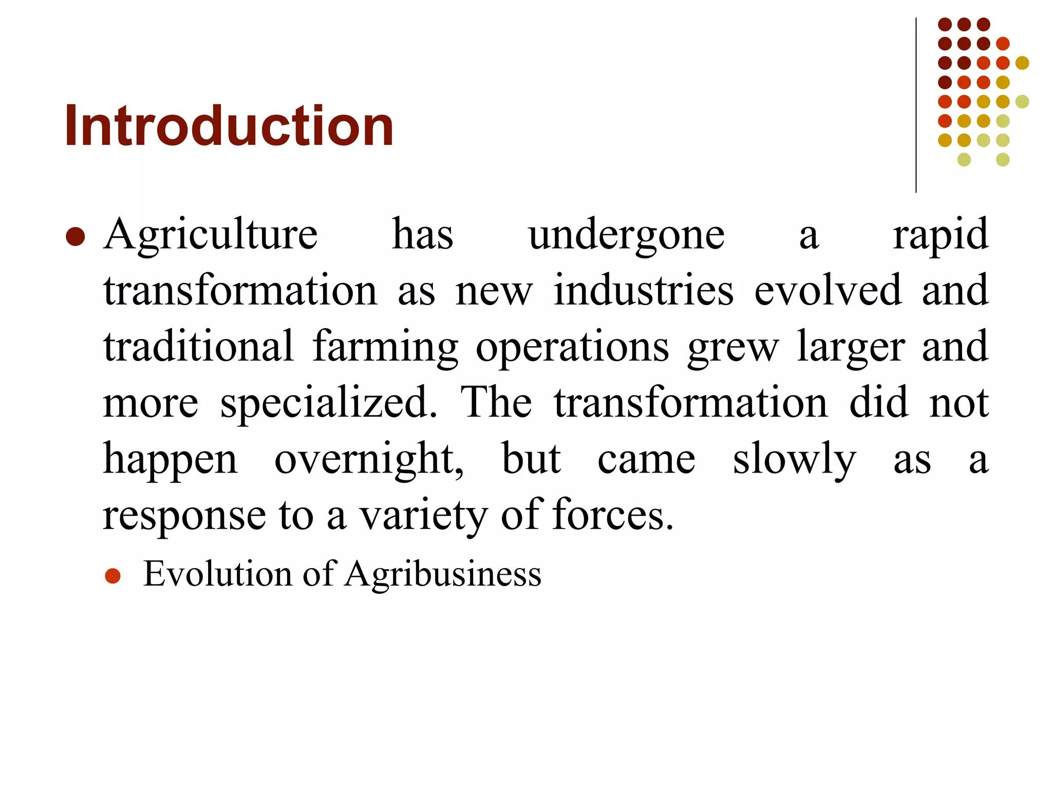 Introduction to agribusiness marketing | PPTX