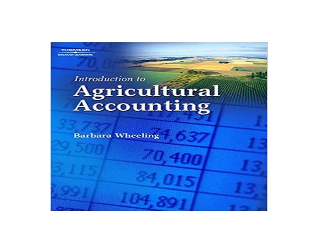 [FREE] LIBRARY Introduction to Agricultural Accounting