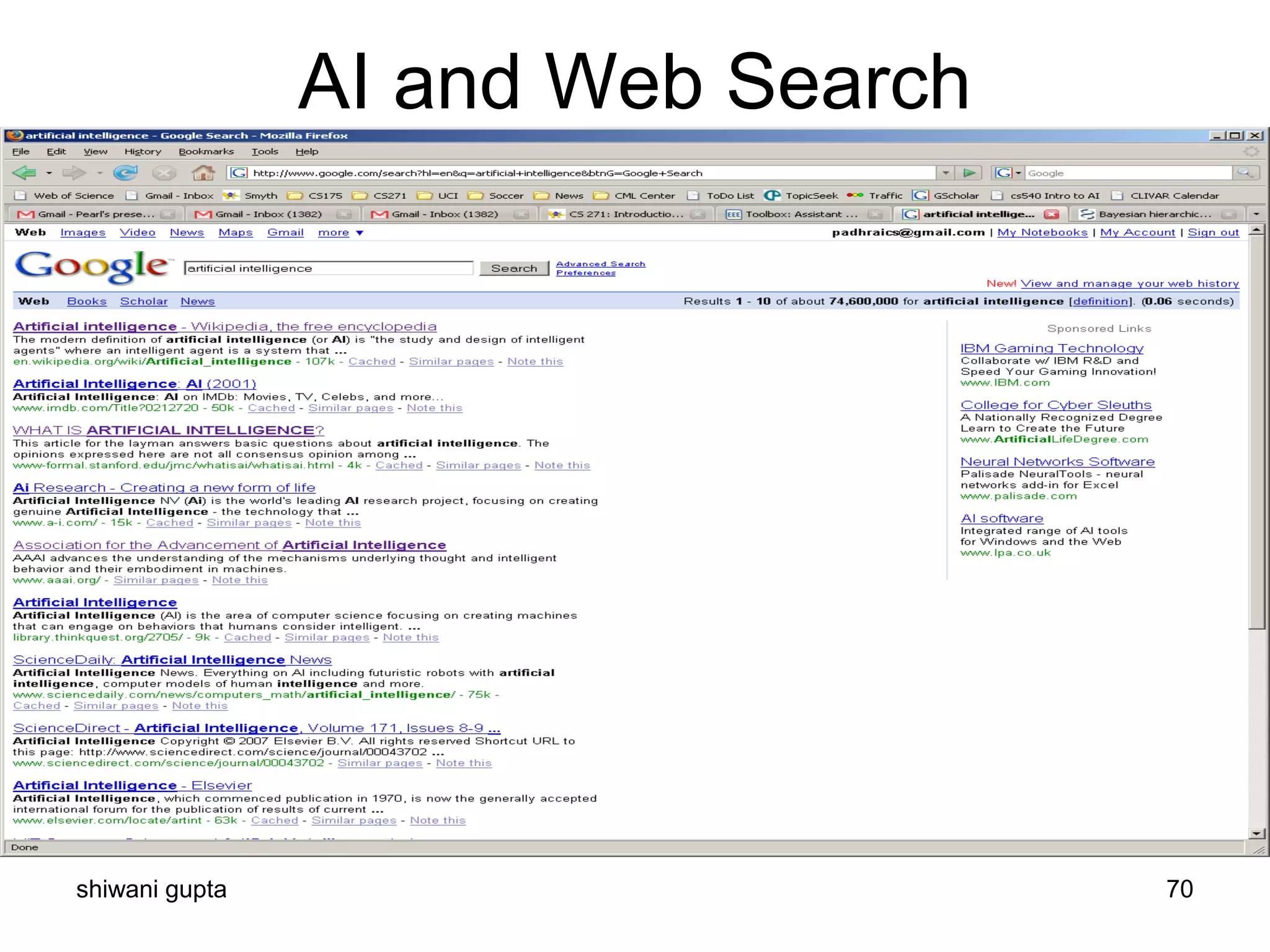 shiwani gupta 70
AI and Web Search
 