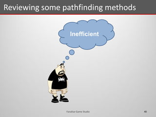 Fanafzar Game Studio 40
Reviewing some pathfinding methods
Inefficient
 