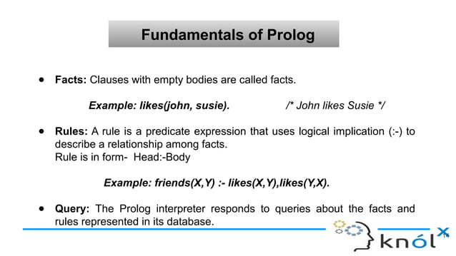 Introduction To AI Using Prolog | PPT