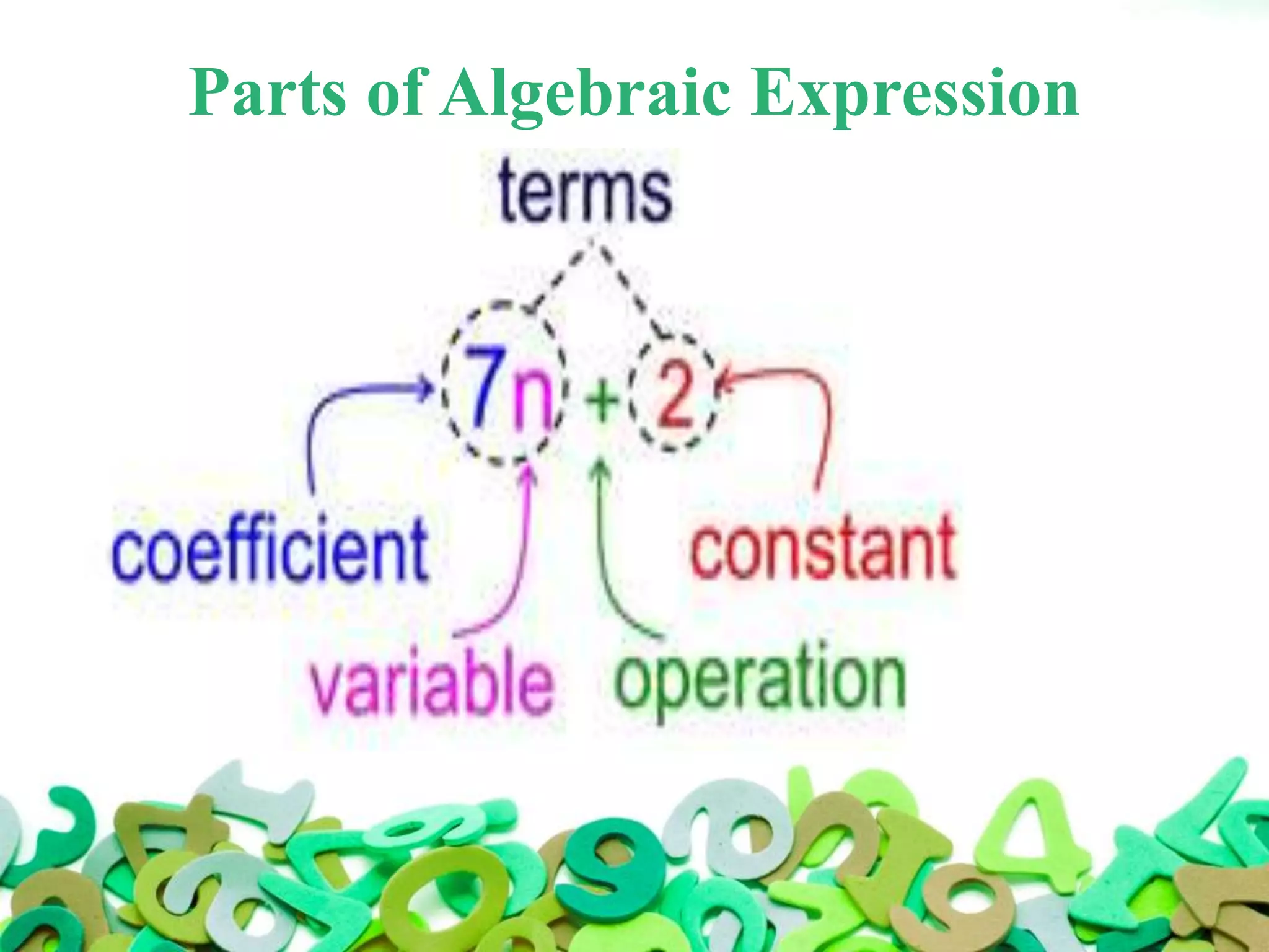Introduction to algebra | PPTX