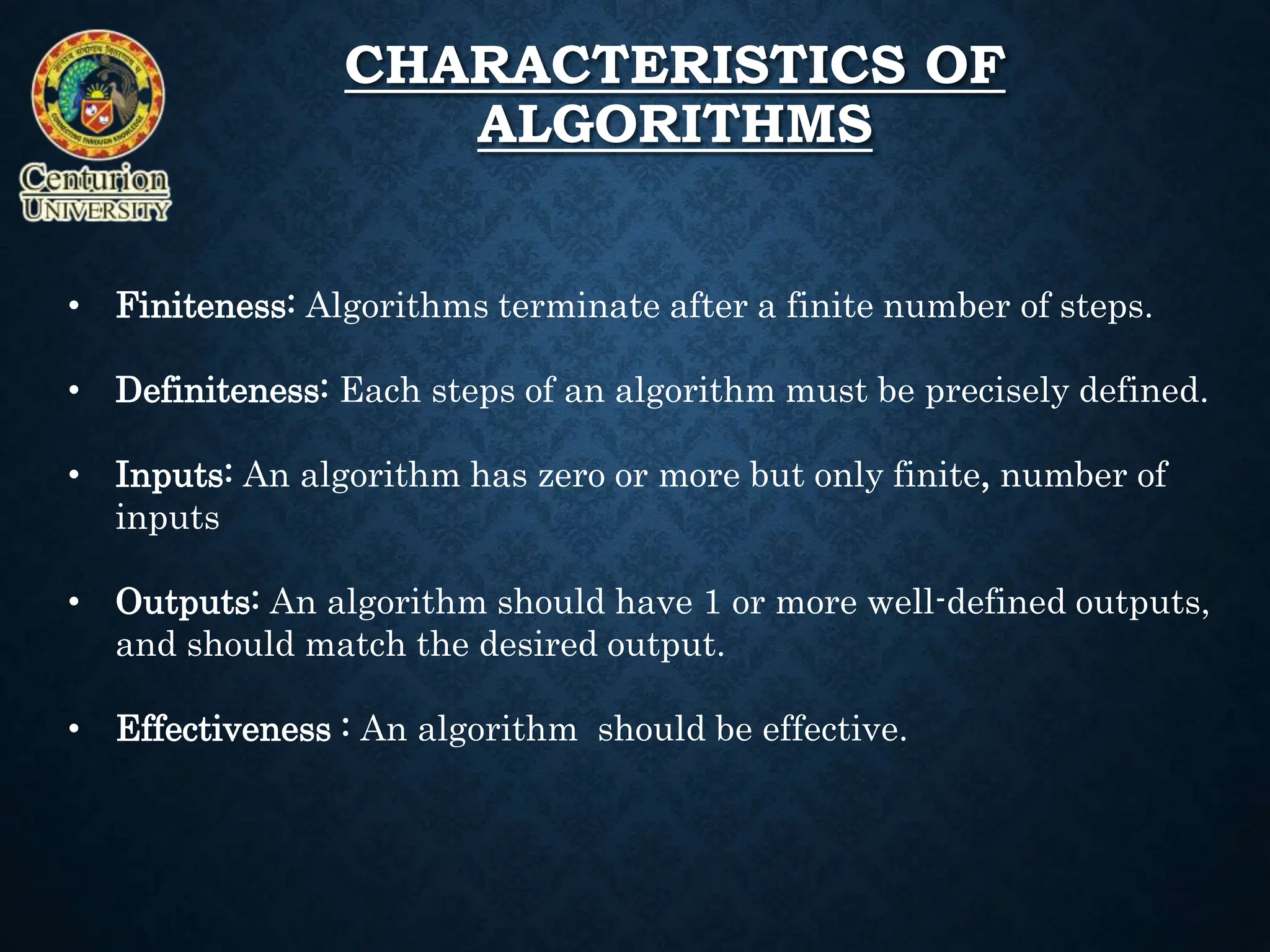 INTRODUCTION TO ALGORITHM in MATHEMATICAL PROBLEM SOLVING | PPT