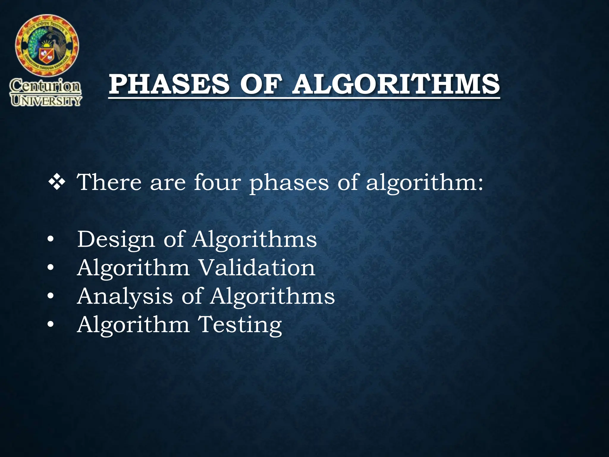 INTRODUCTION TO ALGORITHM in MATHEMATICAL PROBLEM SOLVING | PPT