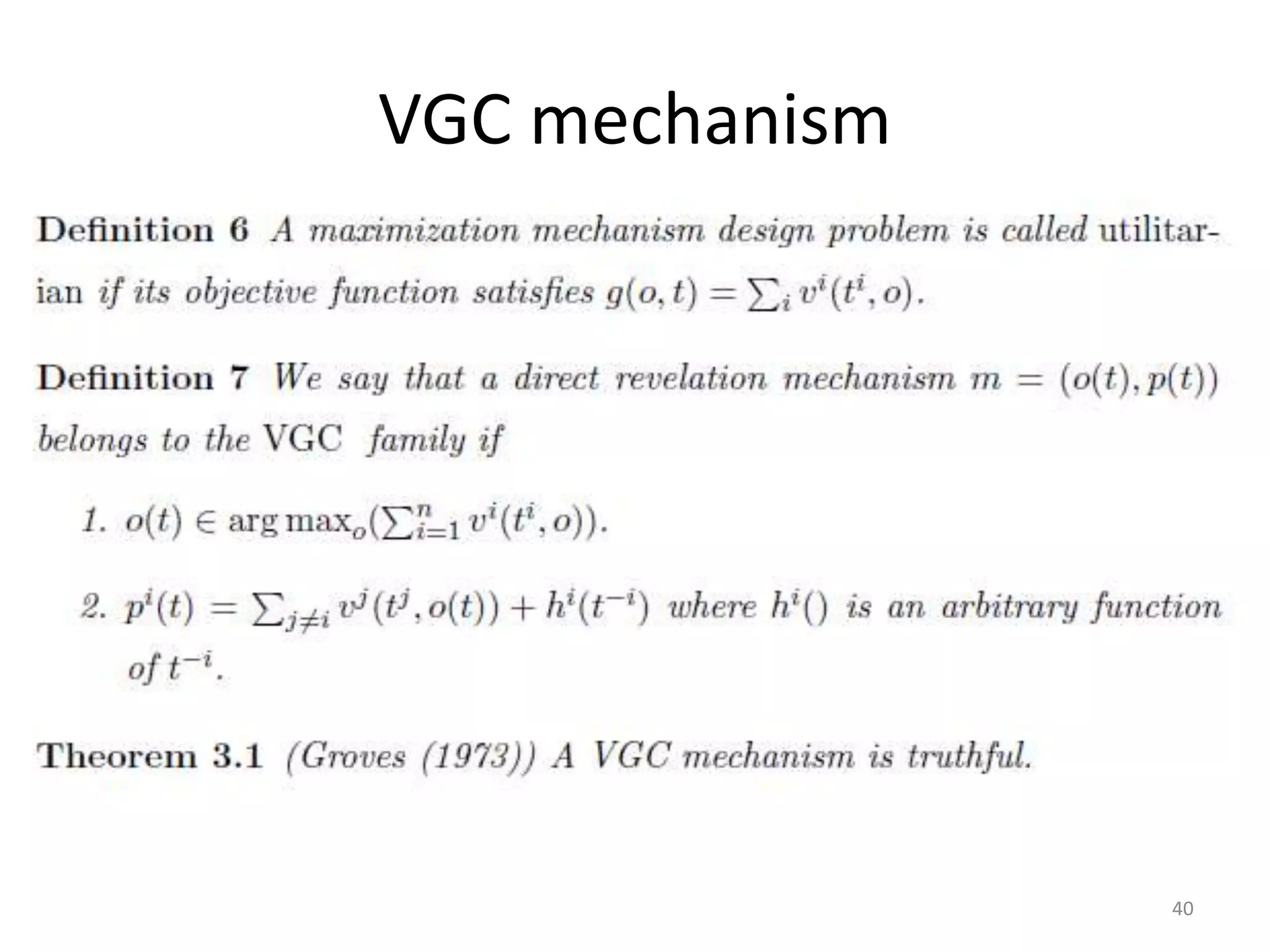 VGC mechanism
40
 
