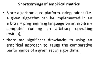 Introduction to Algorithms Complexity Analysis | PPT