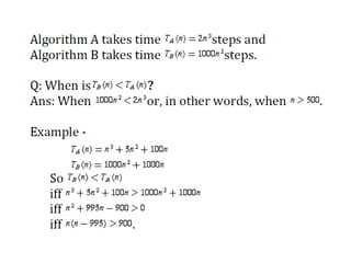 Introduction to Algorithms Complexity Analysis | PPT