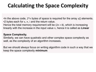 Introduction to Algorithms Complexity Analysis | PPT