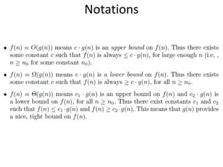 Introduction to Algorithms Complexity Analysis | PPT