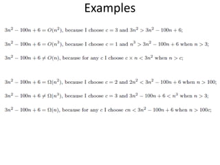 Introduction to Algorithms Complexity Analysis | PPT