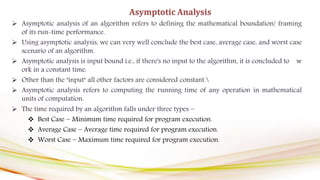 Introduction to algorithms | PPTX