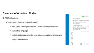 Introduction to American Codes presentation cover American codes ...