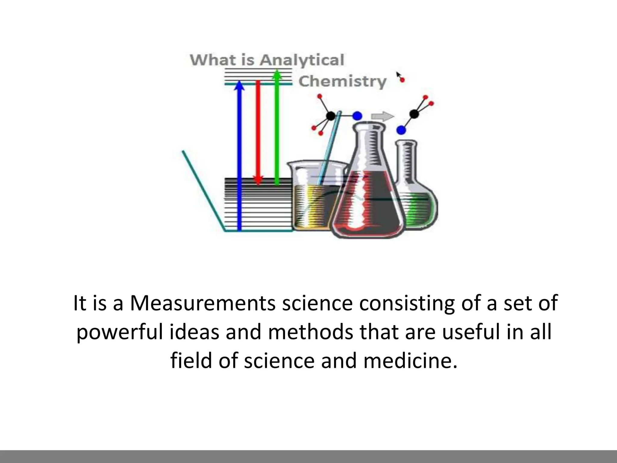 It is a Measurements science consisting of a set of
powerful ideas and methods that are useful in all
field of science and medicine.
 