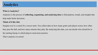 Introduction to Analytics, Basic Concepts | PPTX