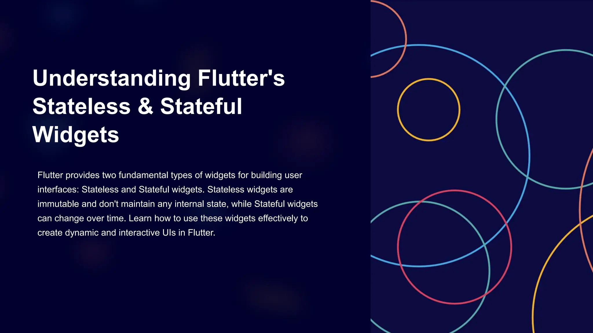 Introduction to android application development with flutter pptx