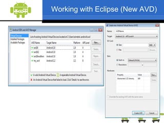 Working with Eclipse (New Project)