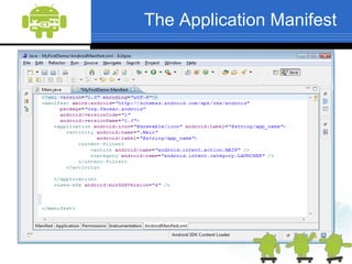 The Application Manifest