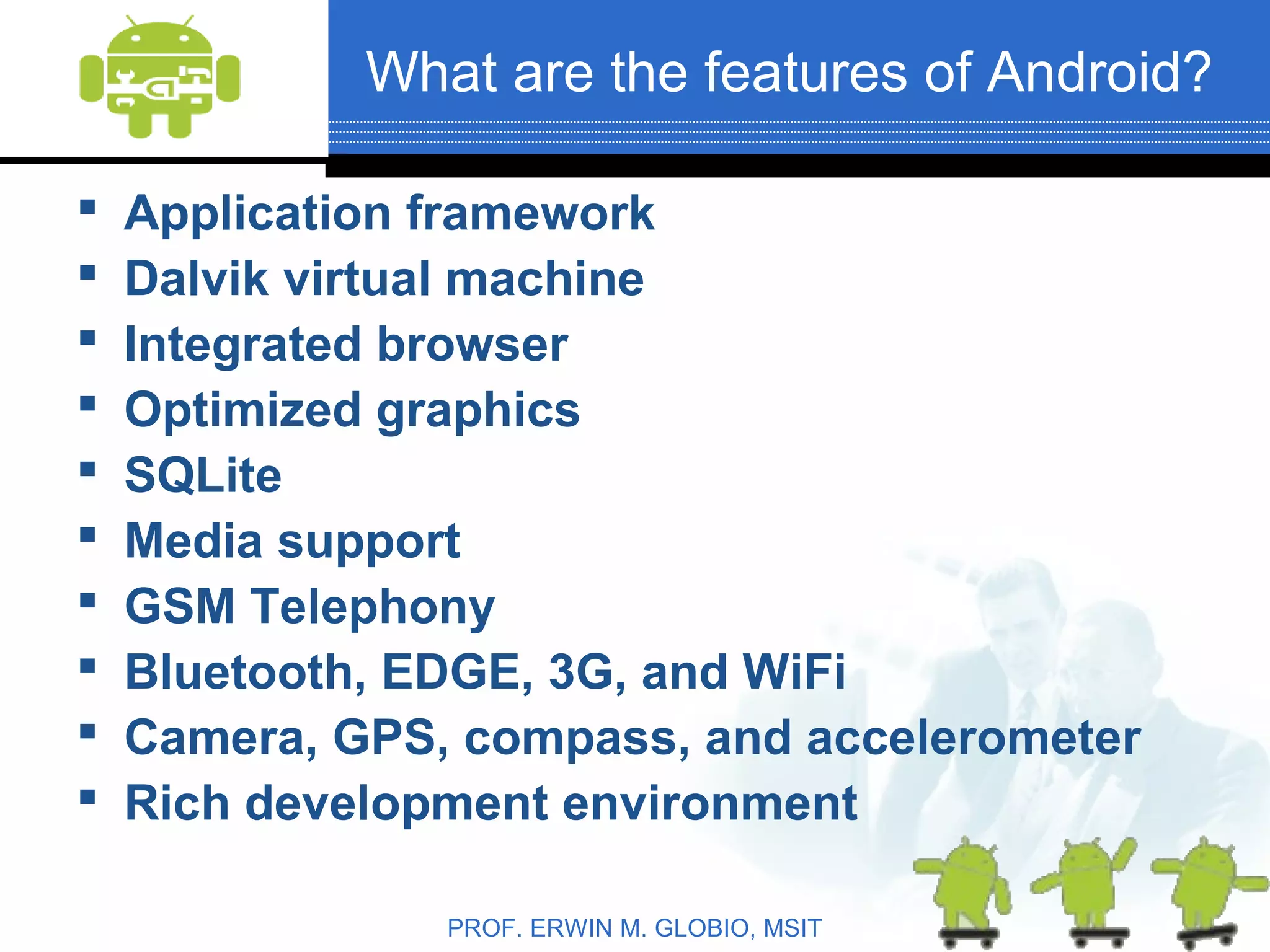 Introduction to Android Development Latest | PPT