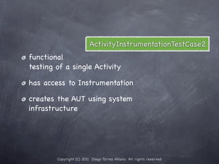 Introduction to android testing | KEY