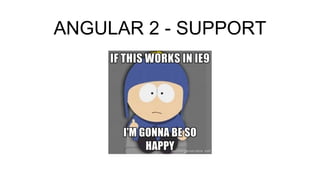 ANGULAR 2 - SUPPORT
 