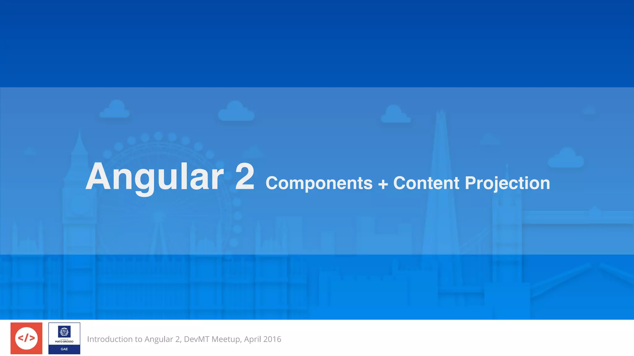 Introduction to angular 2 | PDF