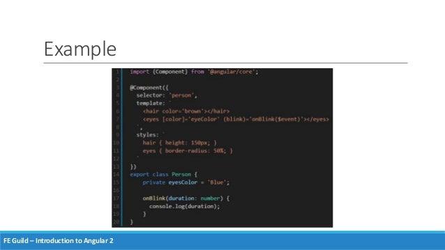 Introduction To Angular 2