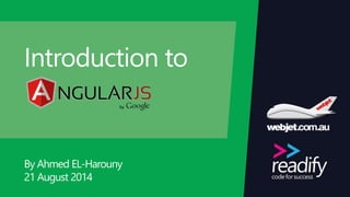 Introduction to AngularJs | PPT