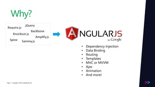 Introduction to AngularJs | PPT
