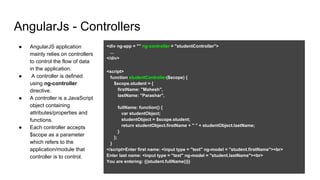 Introduction to AngularJS By Bharat Makwana | PDF