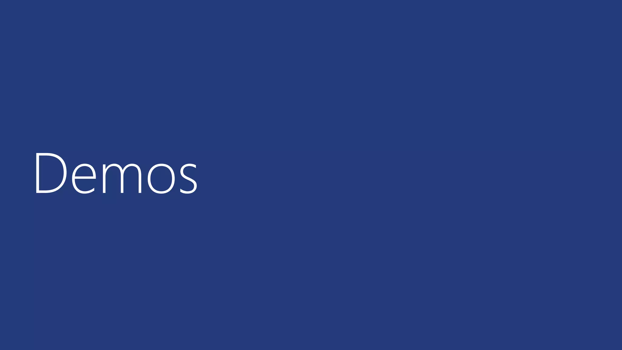 Demos 