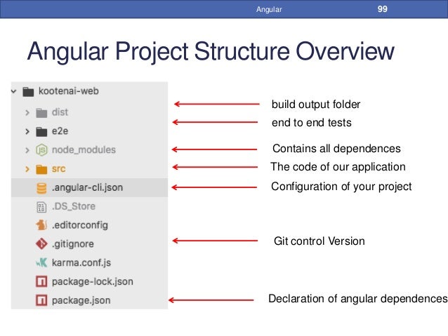 Introduction to angular with a simple but complete project